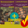 Twee boeken over de verzorging van landschildpadden en waterschildpadden