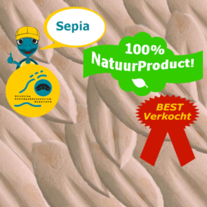Sepia voor schildpadden is een 100% natuurproduct