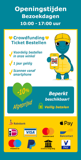 Openingsuren op Bezoekdagen Schildpaddencentrum