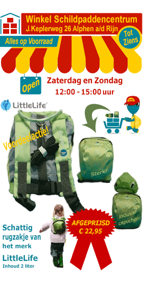 Schattig Schildpaddenrugzakje van LittleLife