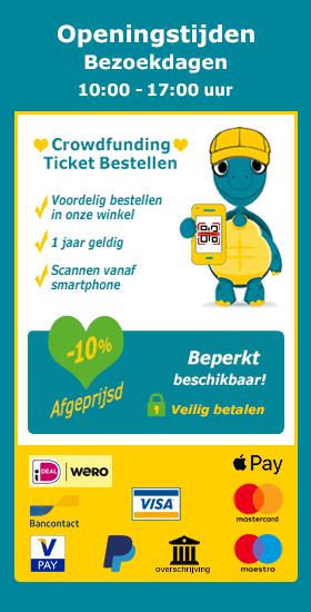 Openingsuren op Bezoekdagen Schildpaddencentrum