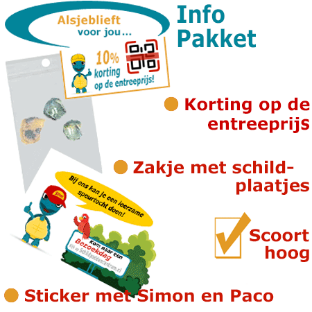 Promotiepakket Schildpaddencentrum