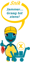 Mascotte Simon - De status van je bestelling bij Winkel Schildpaddencentrum is geannuleerd of mislukt