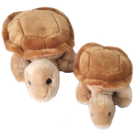 Sem en Sam zijn pluche Woestijnschildpadden. 2 schattige schildpadden voor een mooie prijs