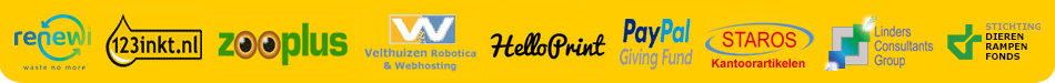 Sponsors van het Schildpaddencentrum