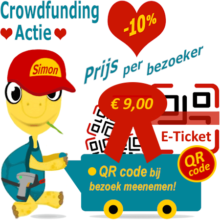 Tickets bestellen voor een Bezoekdag van het Schildpaddencentrum