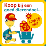 Koop bij een goed dierendoel. Koop bij Winkel Schildpaddencentrum