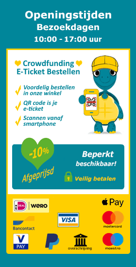 Openingsuren op Bezoekdagen Schildpaddencentrum