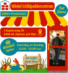 Adresgegevens van Winkel Schildpaddencentrum