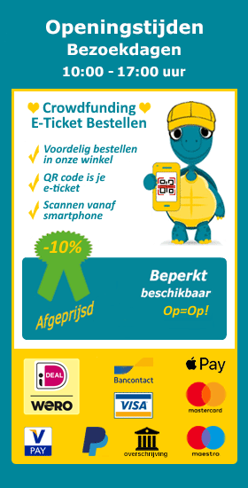Openingsuren op Bezoekdagen Schildpaddencentrum