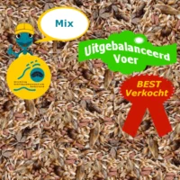 Schildpaddenmix is uitgebalanceerd voer voor waterschildpadden