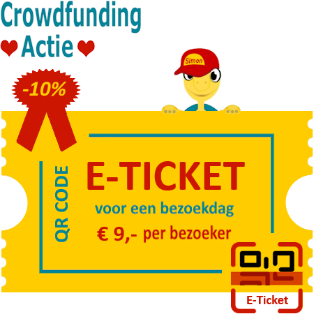 E-Ticket bestellen voor een bezoekdag van het Schildpaddencentrum